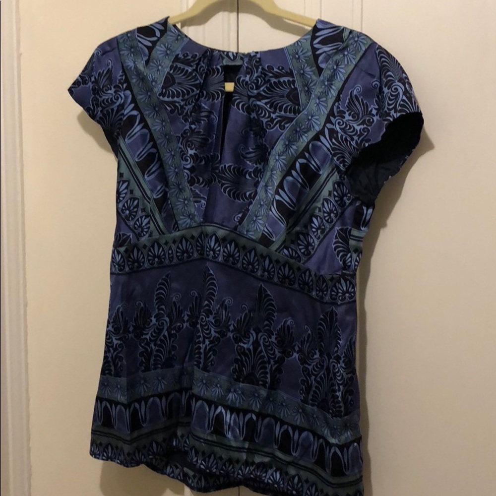 EUC nanette lepore blouse size 10